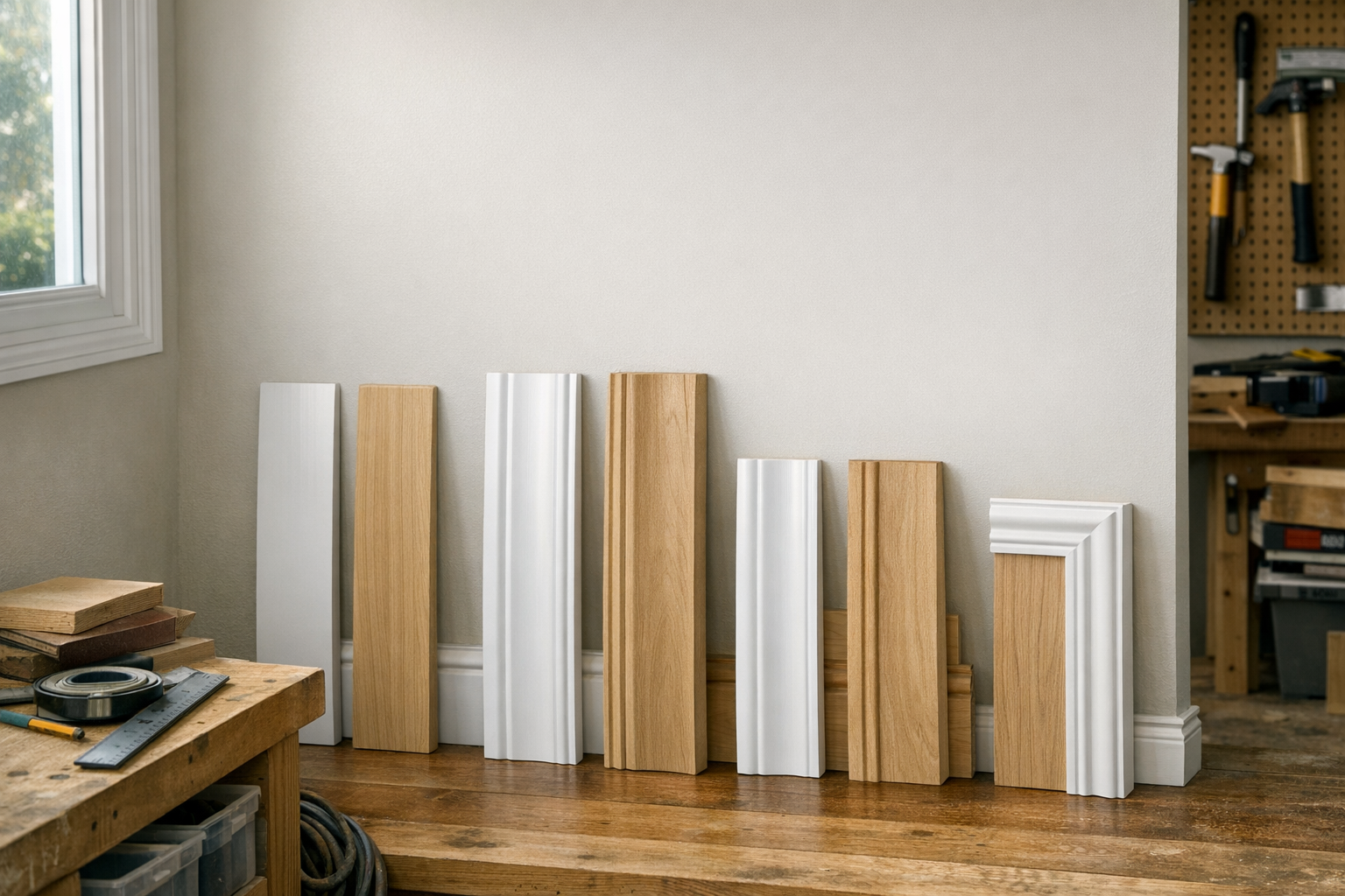 Supporting 4 Baseboard Profiles And Materials