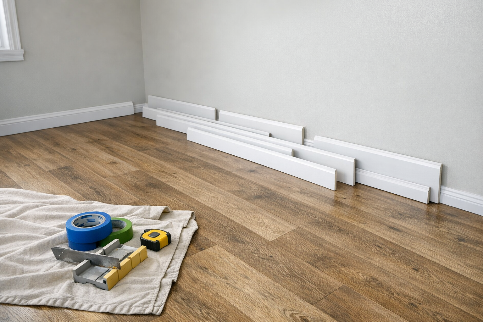 Coordinating Trim With Flooring and Paint