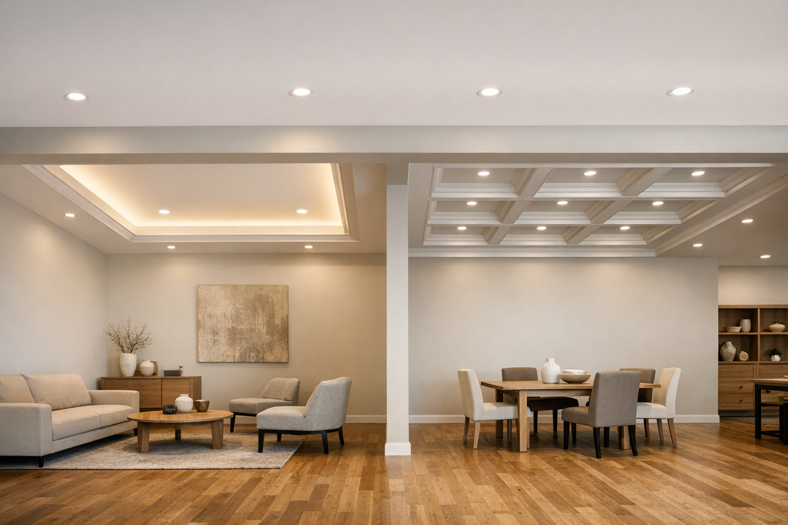 Ceiling Treatment Comparison