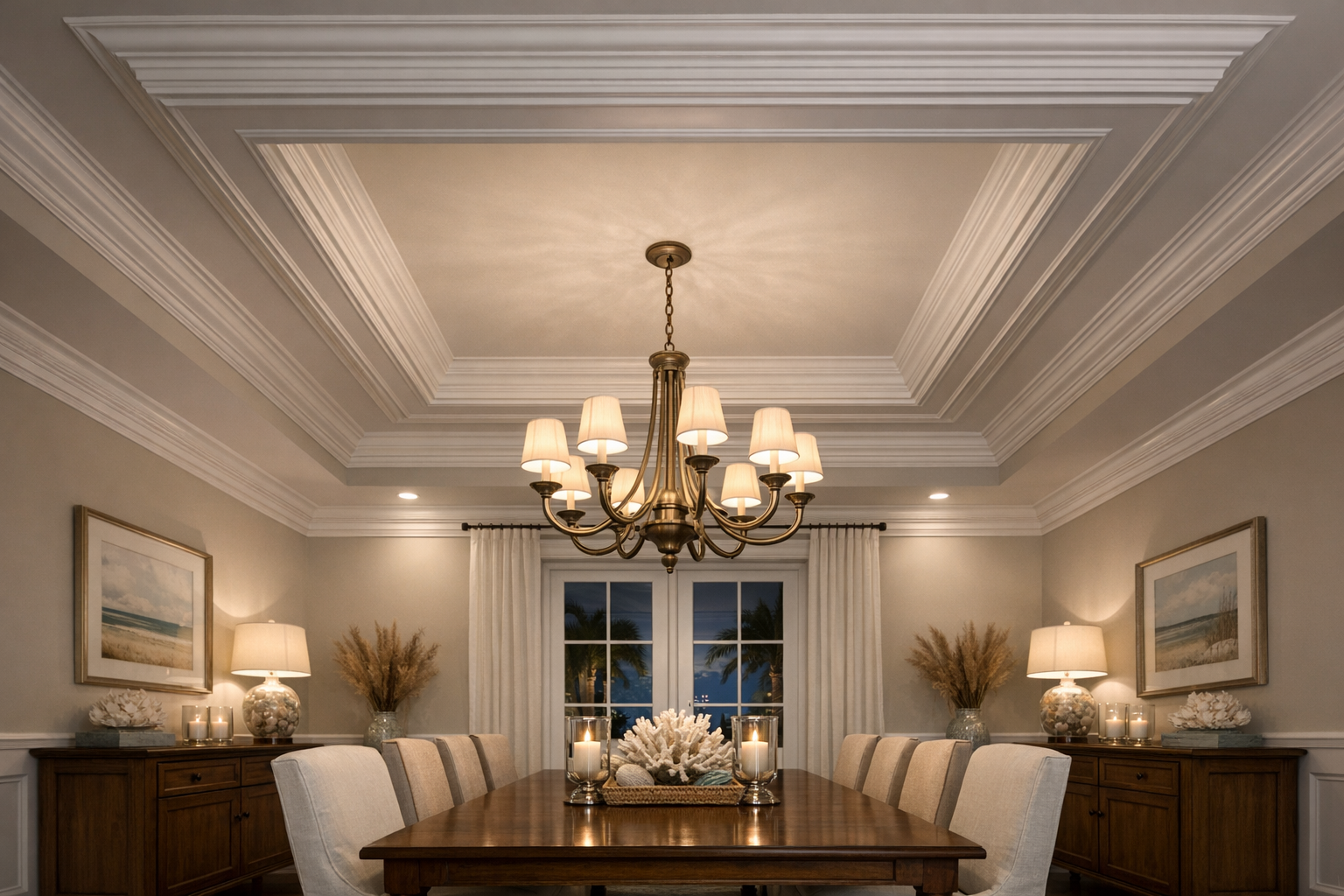 Tray Ceiling Crown Molding