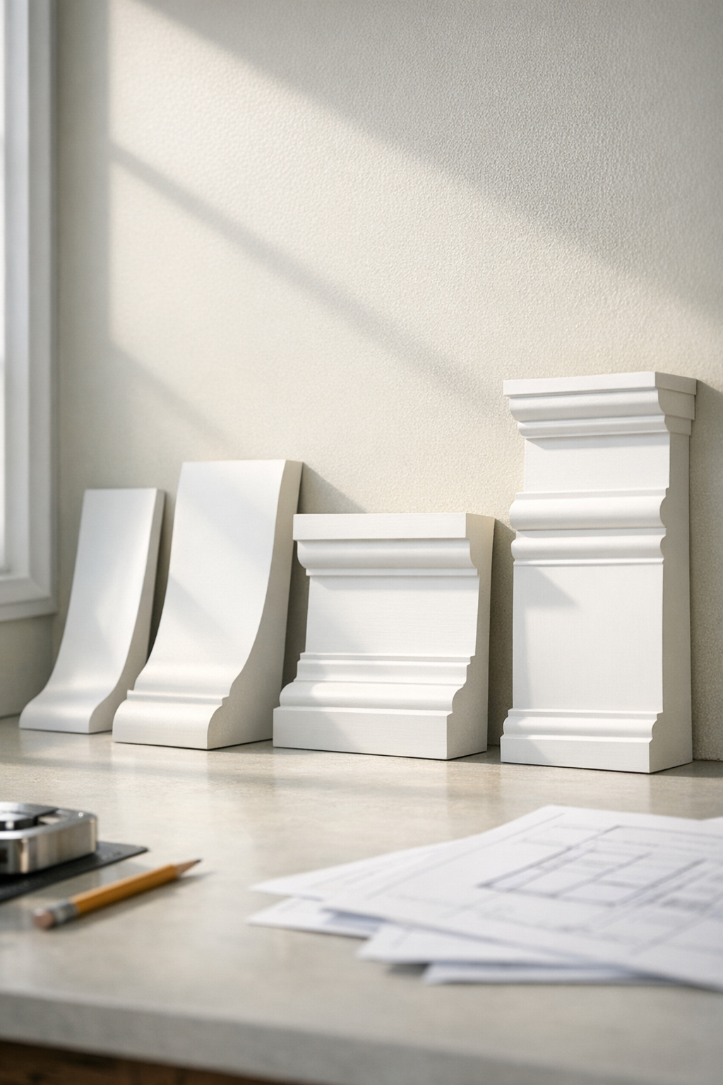 Supporting 5 Crown Moulding Profile Selection