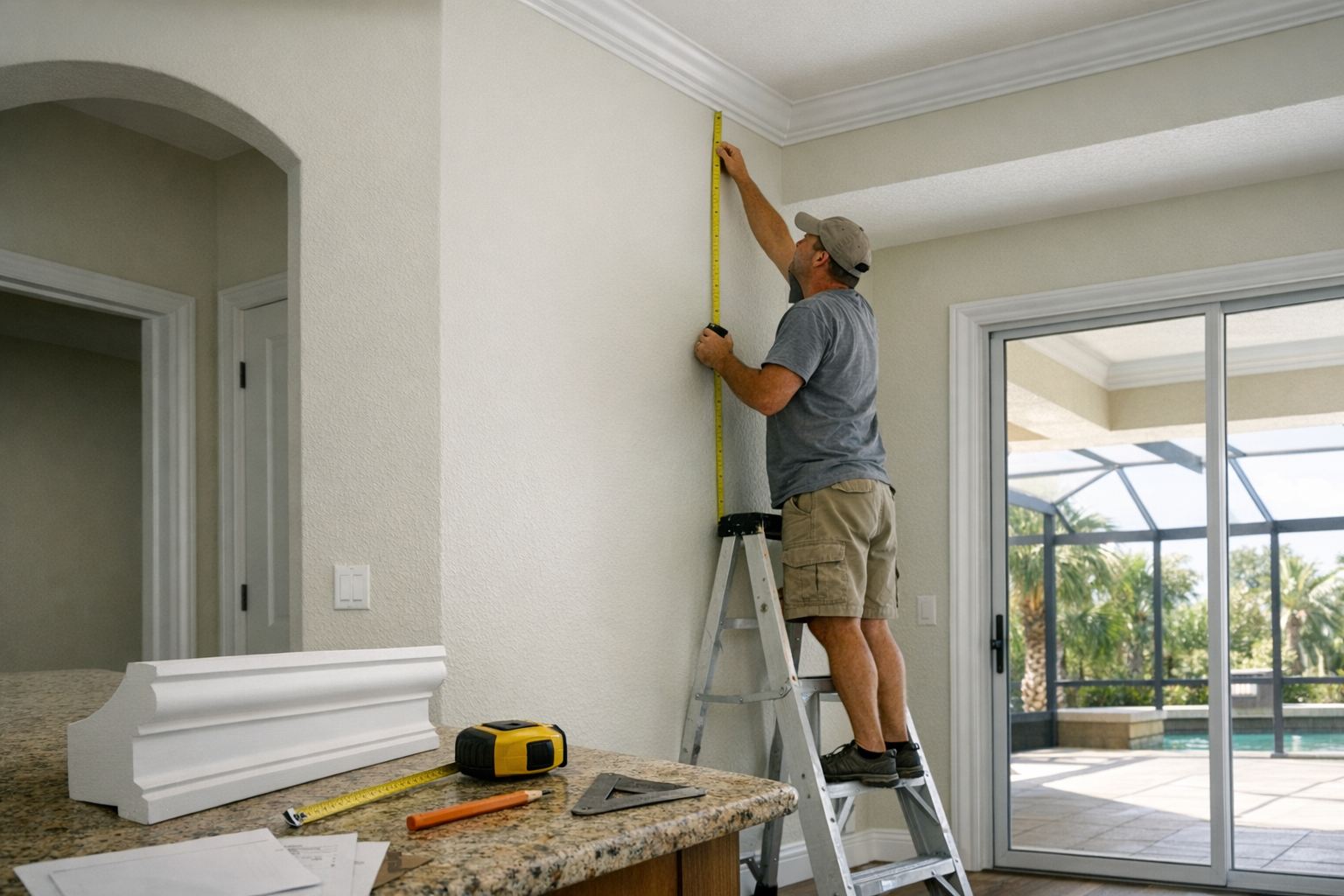 Supporting 7 Planning Crown Moulding Installa
