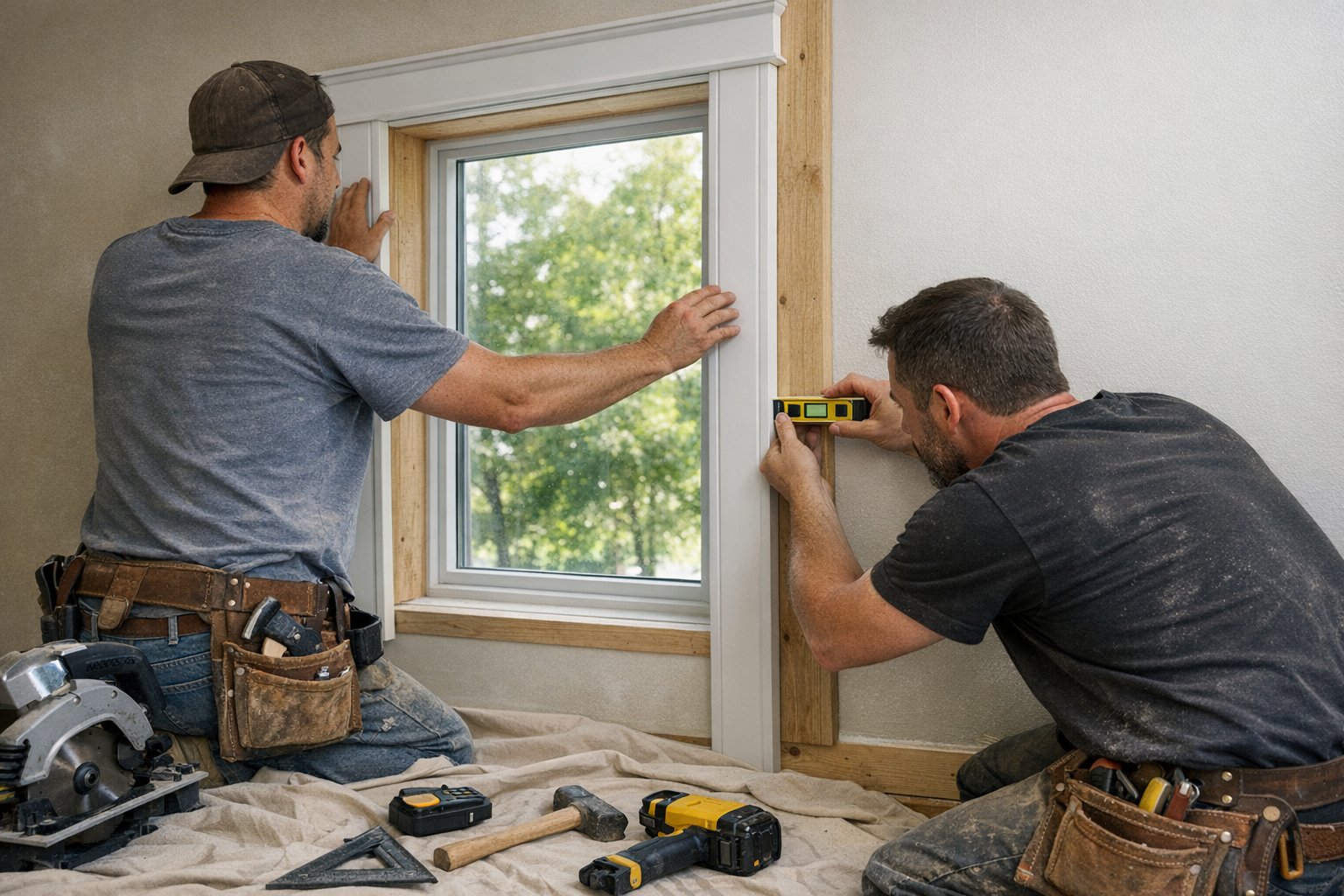 Professional Trim Installation