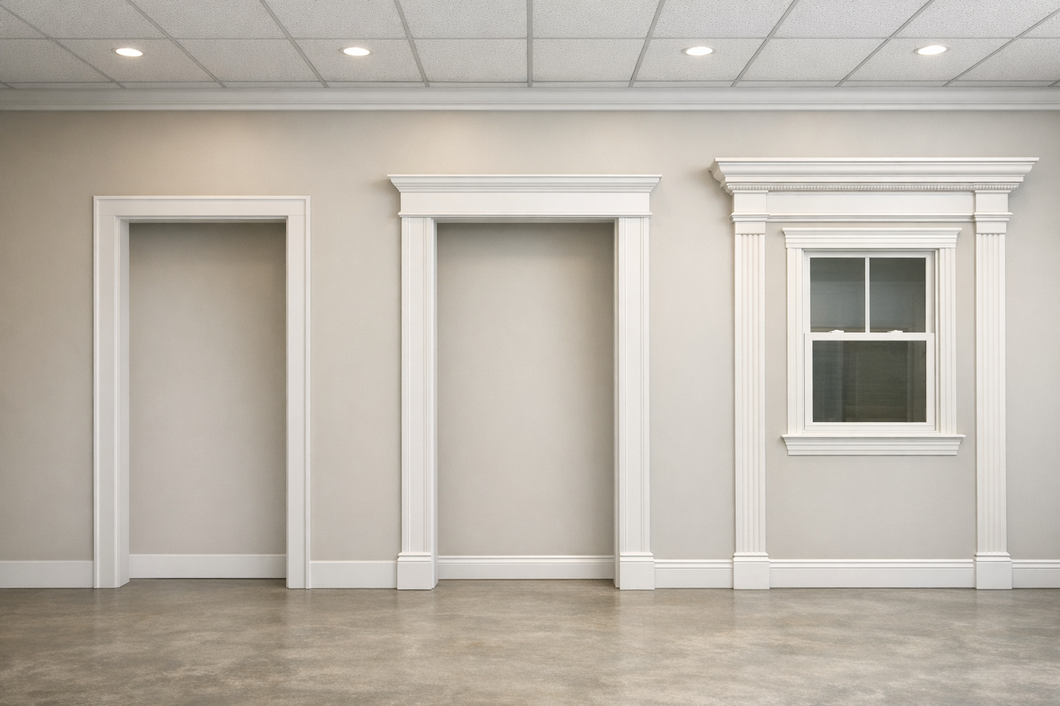 Standard Upgraded Custom Trim Options