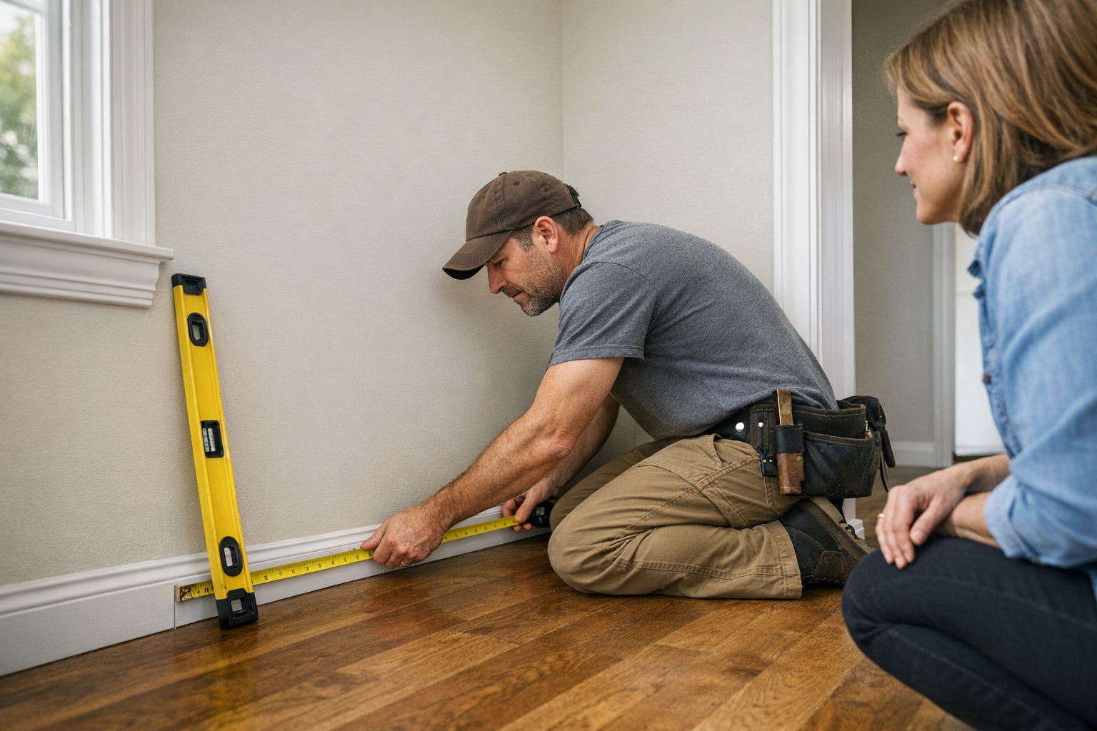 Consultation and room measurements