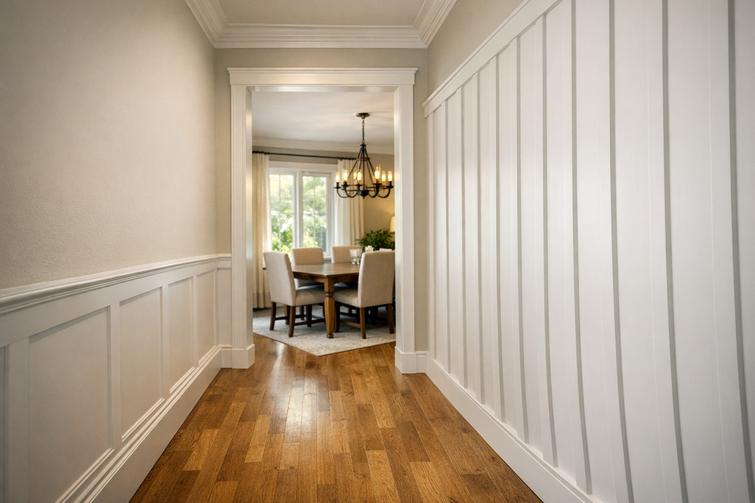Wainscoting and Feature Wall Options