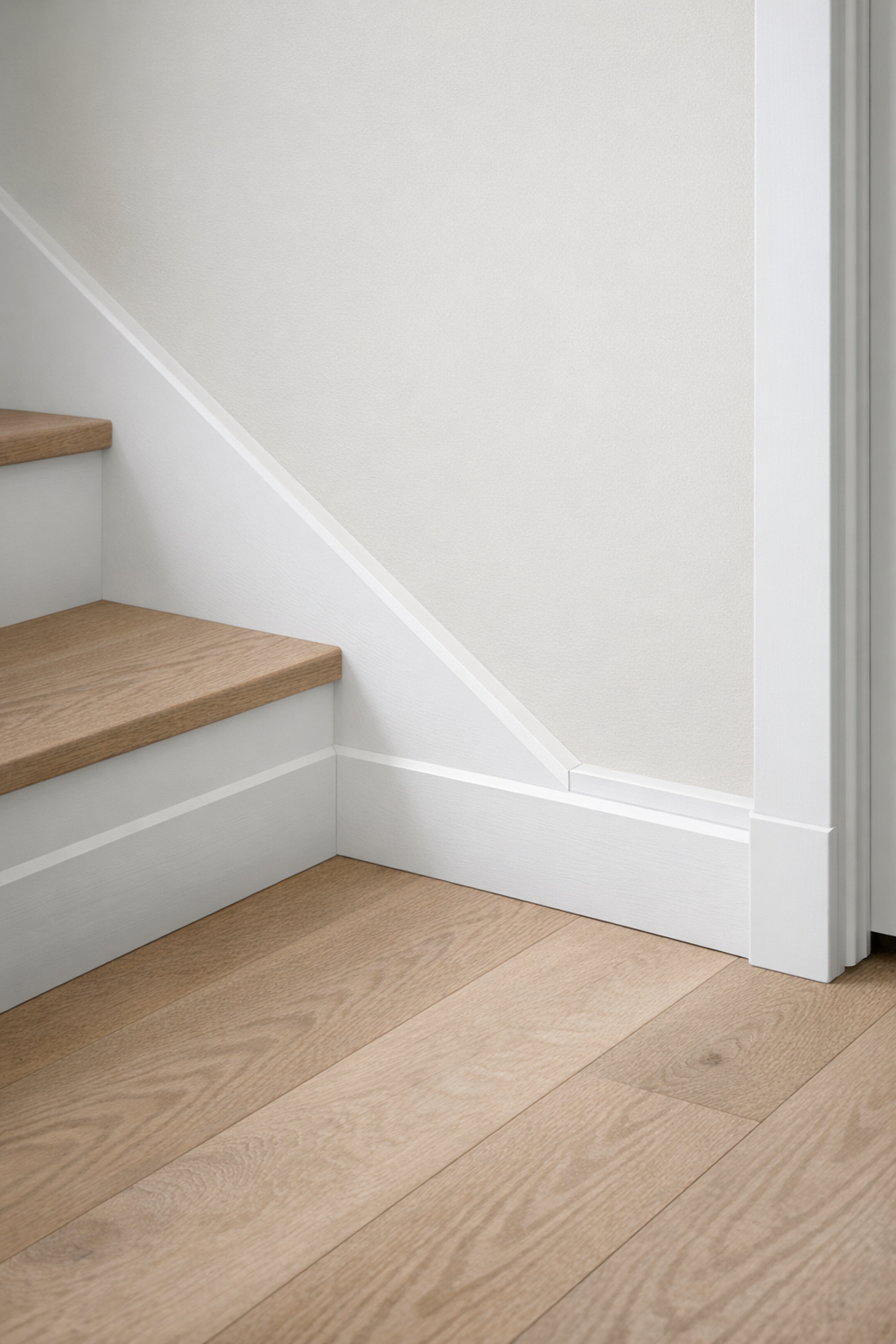 Landing Trim and Baseboard Transition