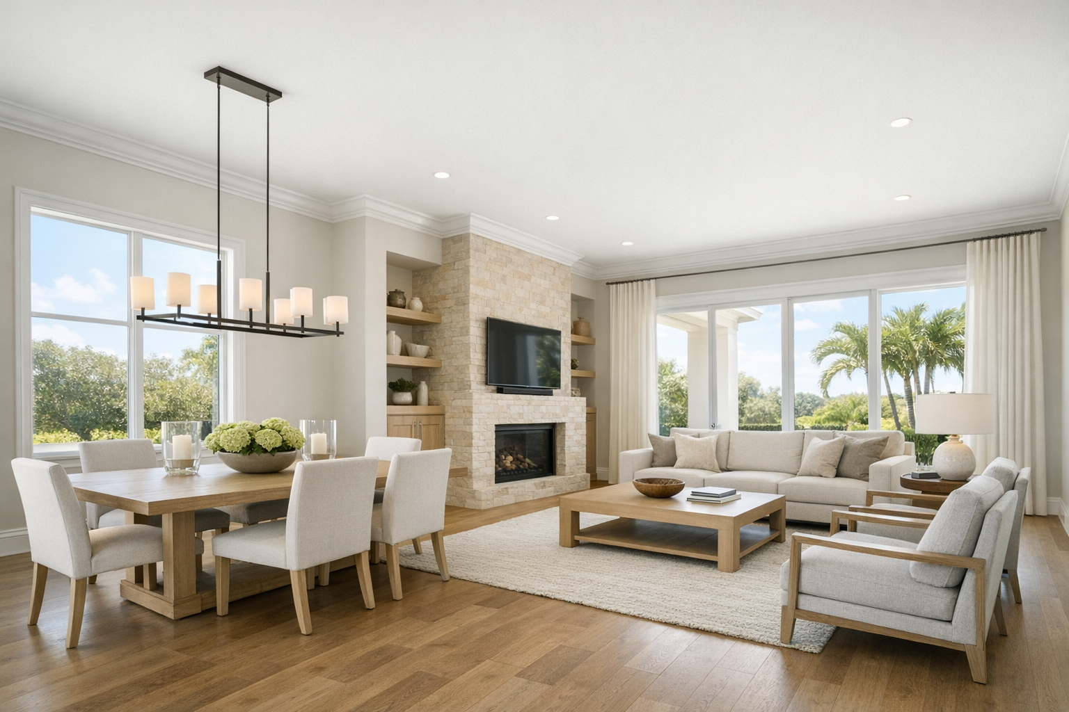 Trim for High Ceilings and Open Layouts