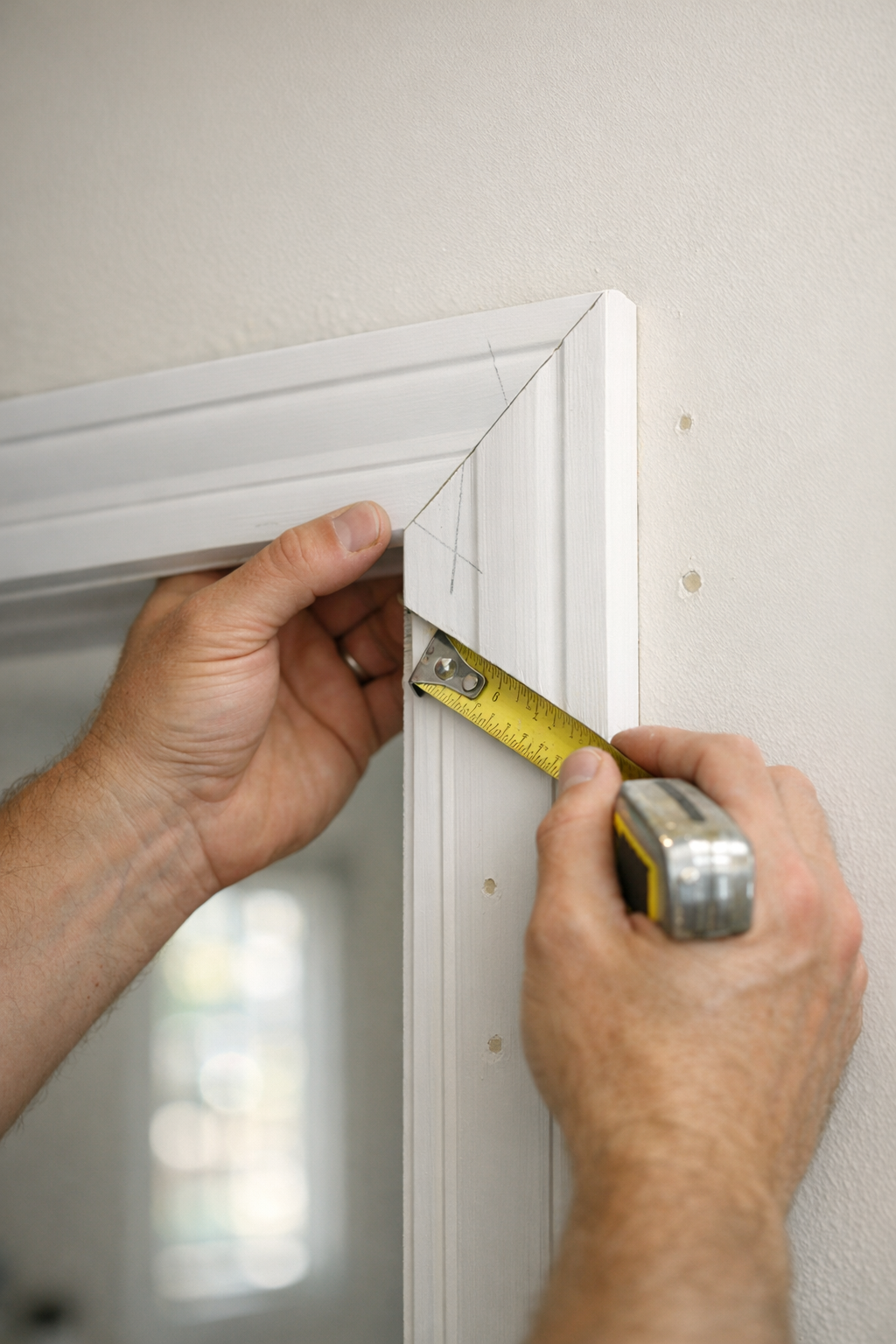 Measuring and fitting interior molding
