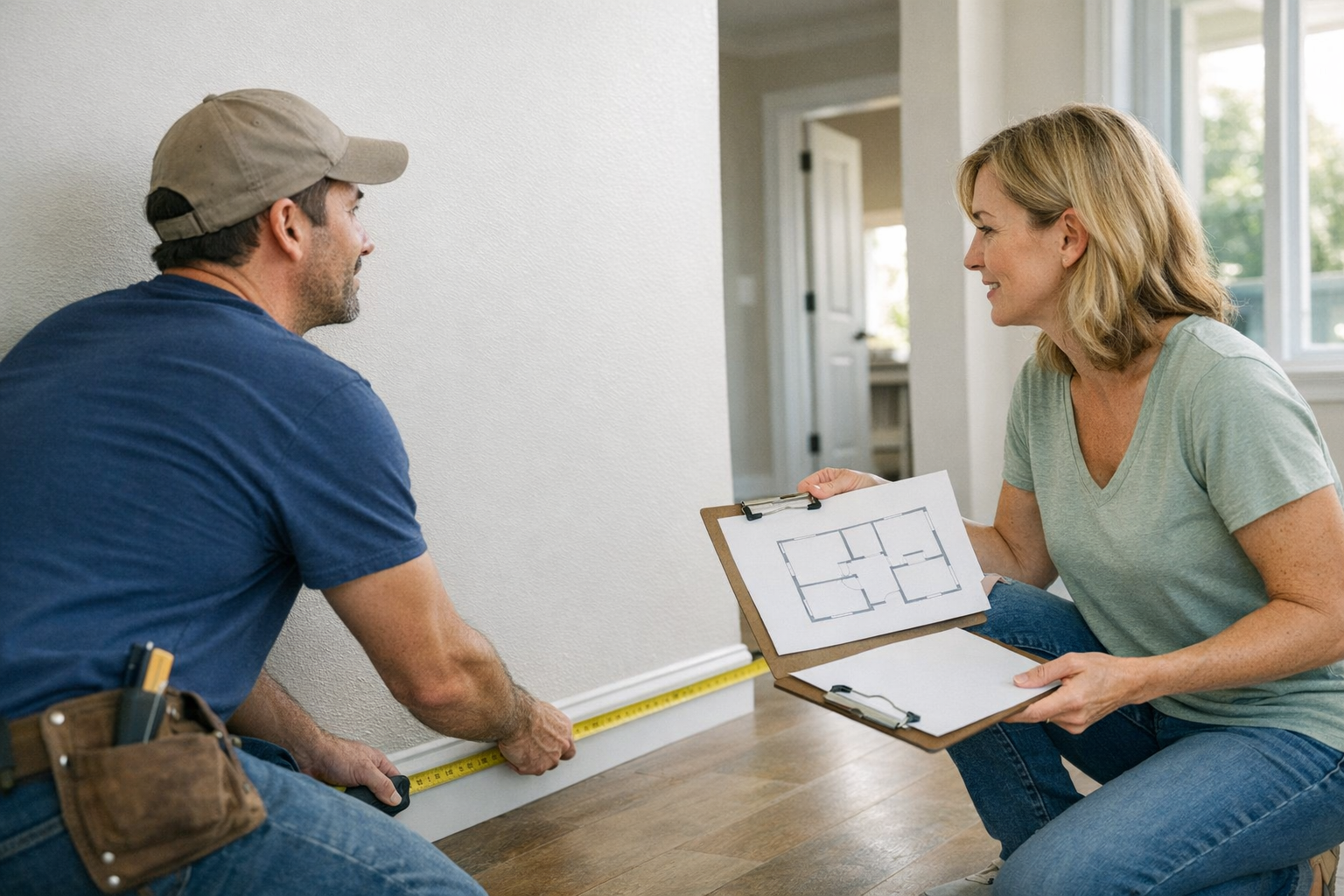 Planning a trim installation project