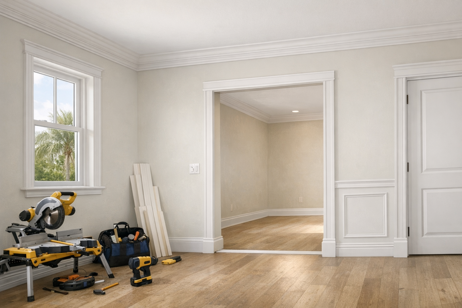 Trim Types in One Room