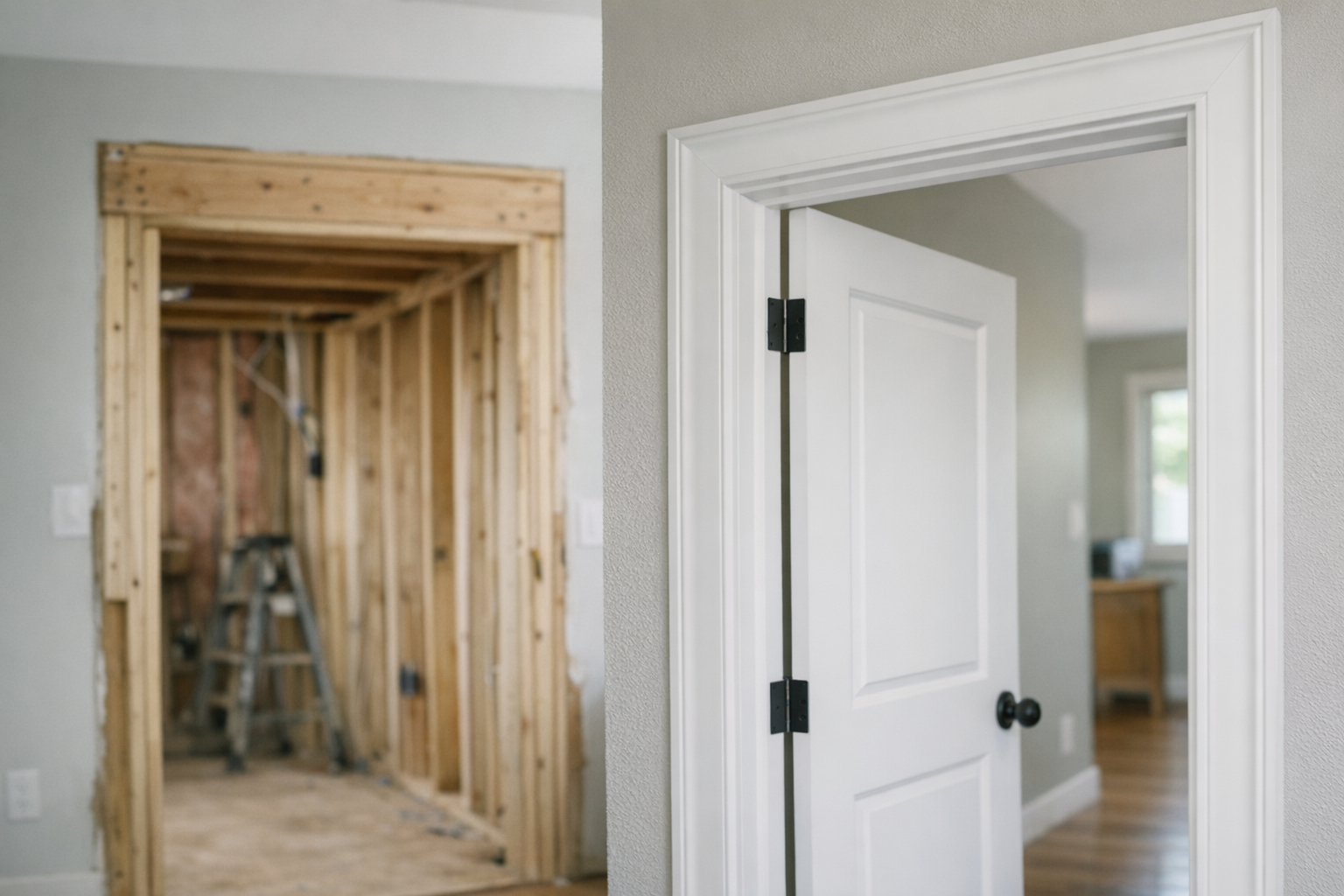 Supporting 3 Rough Opening To Finished Doorwa