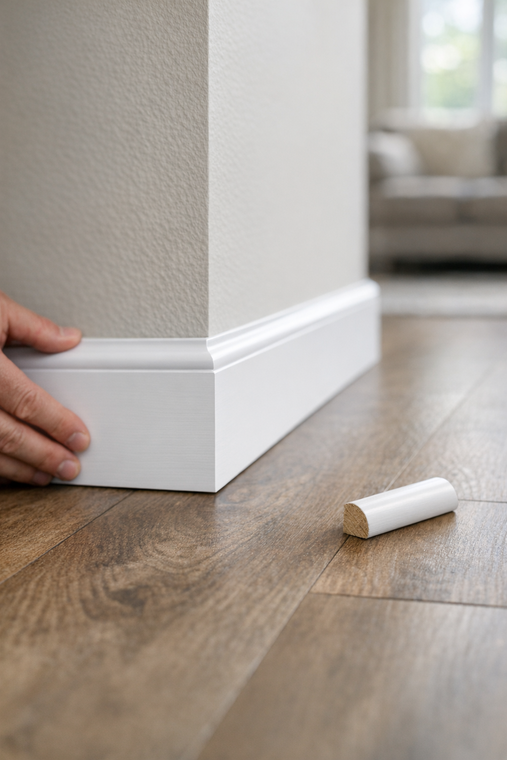 Supporting 2 Baseboards After Flooring